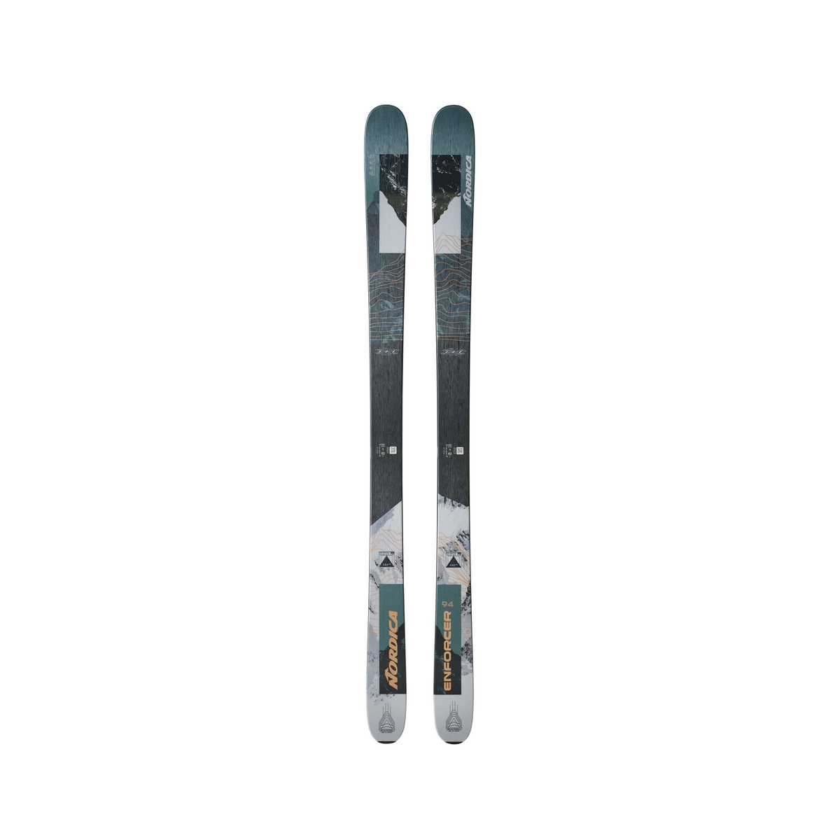 Nordica Enforcer 94 skis 2026-2027 manufacturer view 1