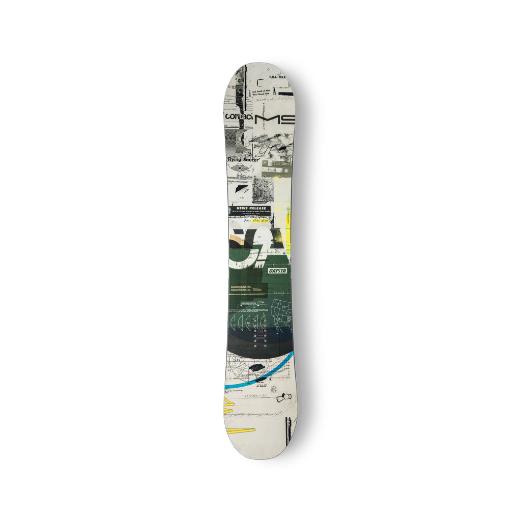 2027 CAPiTA Outerspace Living Snowboard top sheet detail