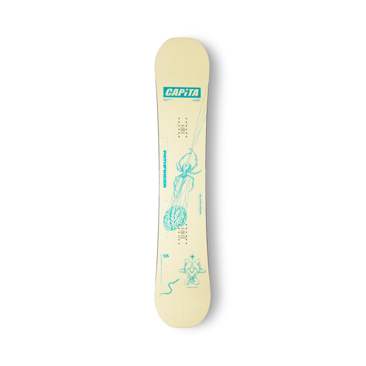 2027 CAPiTA Pathfinder Snowboard top sheet detail