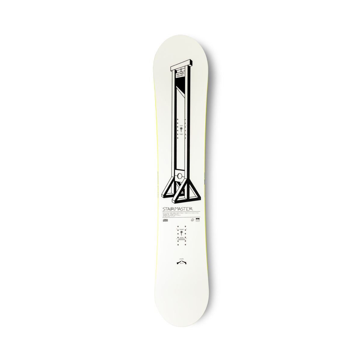 2027 CAPiTA Spring Break Stairmaster Snowboard top sheet detail