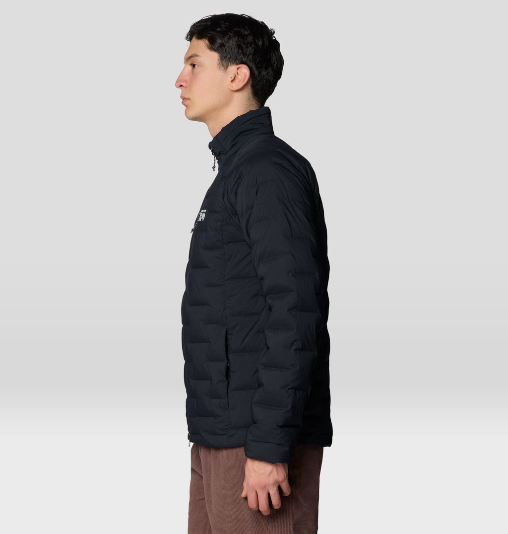 Men's StretchDown™ Jacket in Black, product view 3
