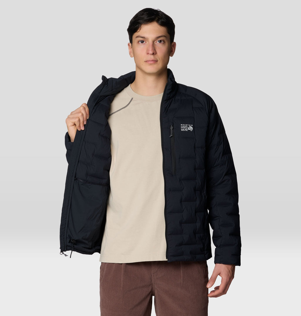 Men's StretchDown™ Jacket in Black, product view 5