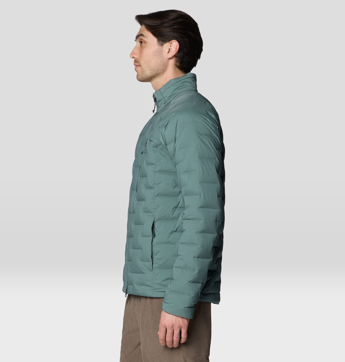 Men's StretchDown™ Jacket in Thunderhead Grey, product view 4