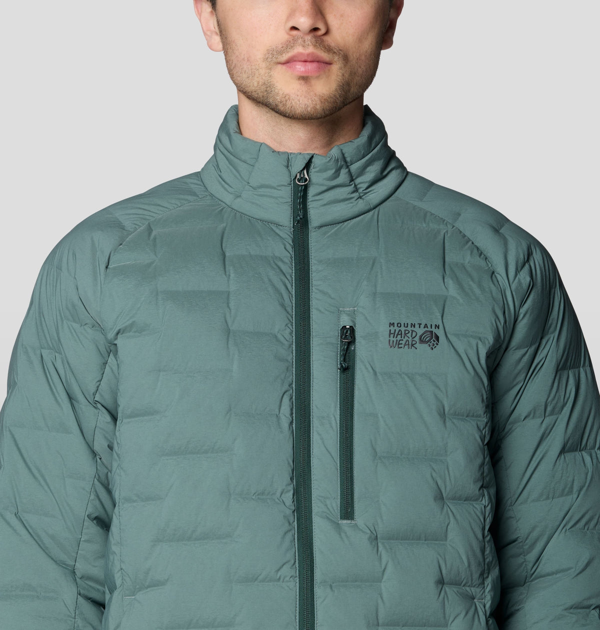 Men's StretchDown™ Jacket in Thunderhead Grey, product view 5