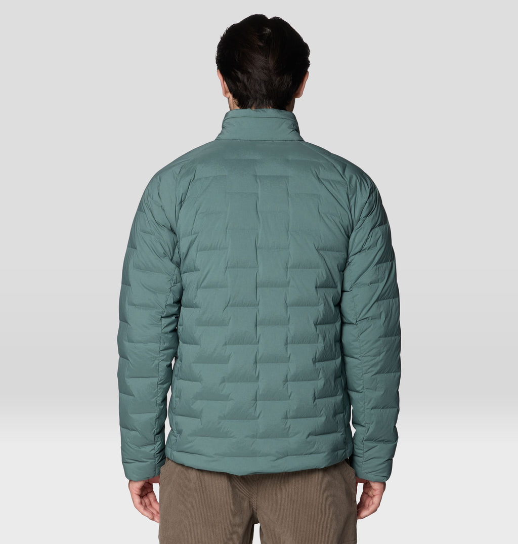 Men's StretchDown™ Jacket in Thunderhead Grey, product view 3
