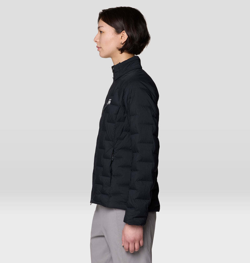 Women's StretchDown™ Jacket in Black, product view 3