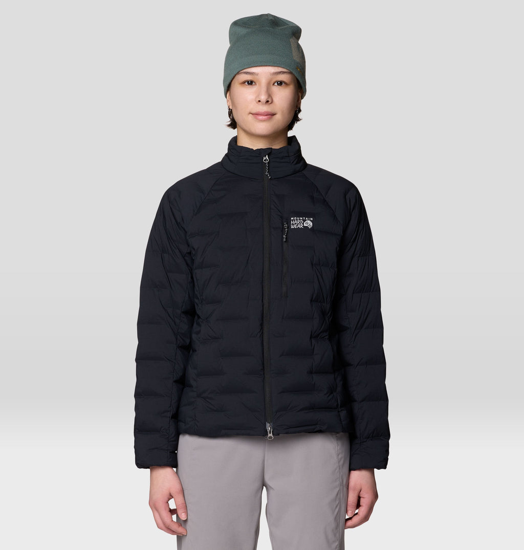 Women's StretchDown™ Jacket in Black, product view 1