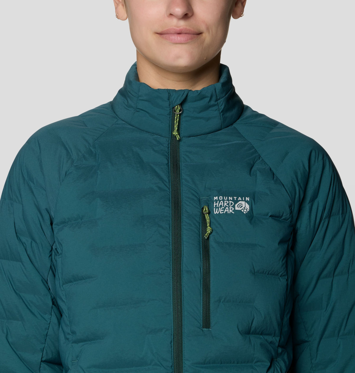 Women's StretchDown™ Jacket in Aqua Green, product view 5