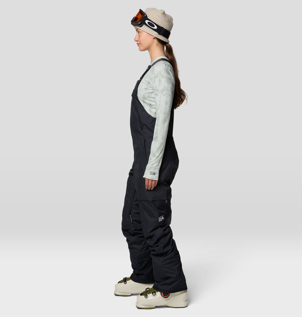 Women's Firefall™ Insulated Bib in Black, product view 4
