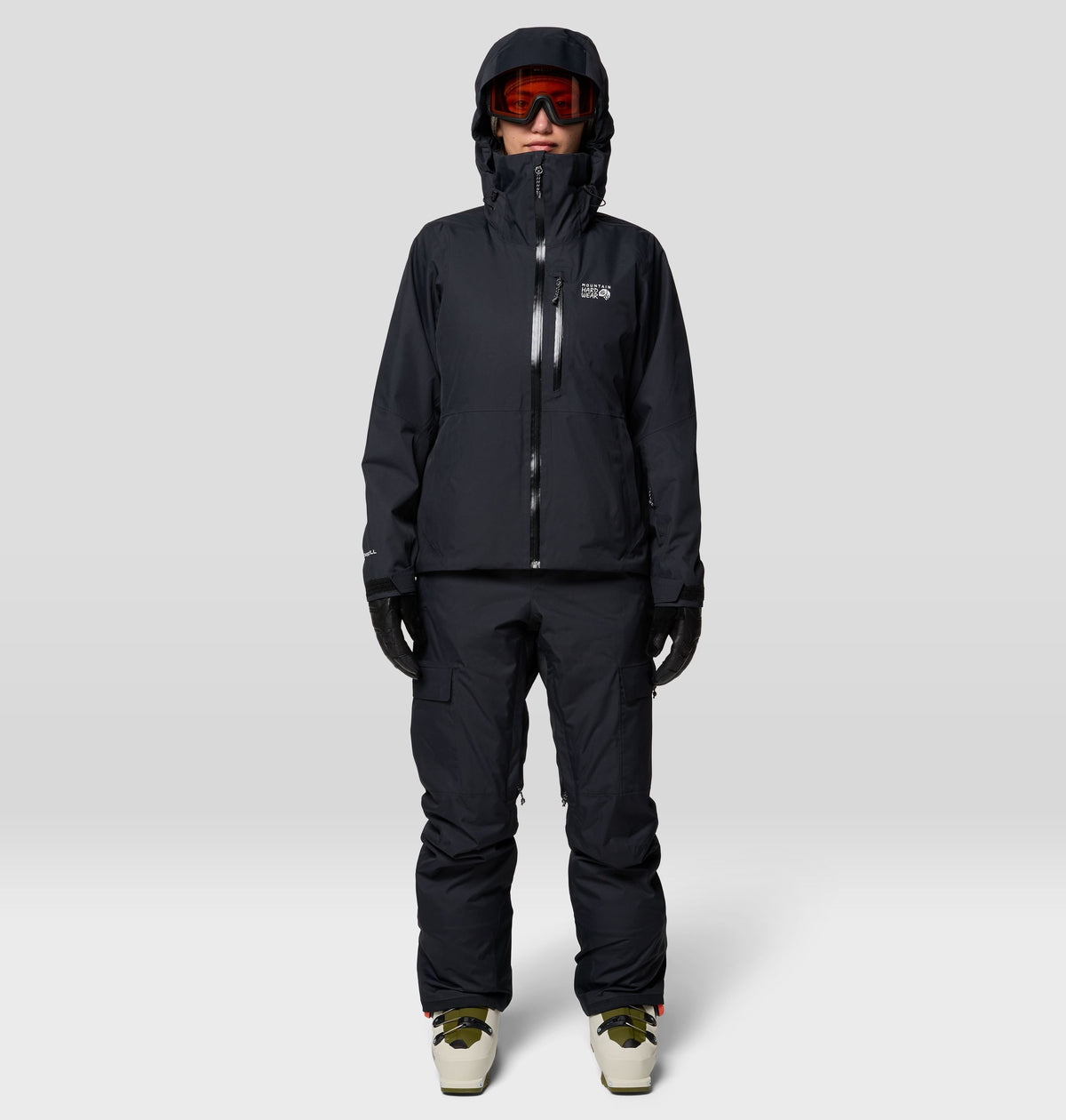 Women's Firefall™ Insulated Bib in Black, product view 2
