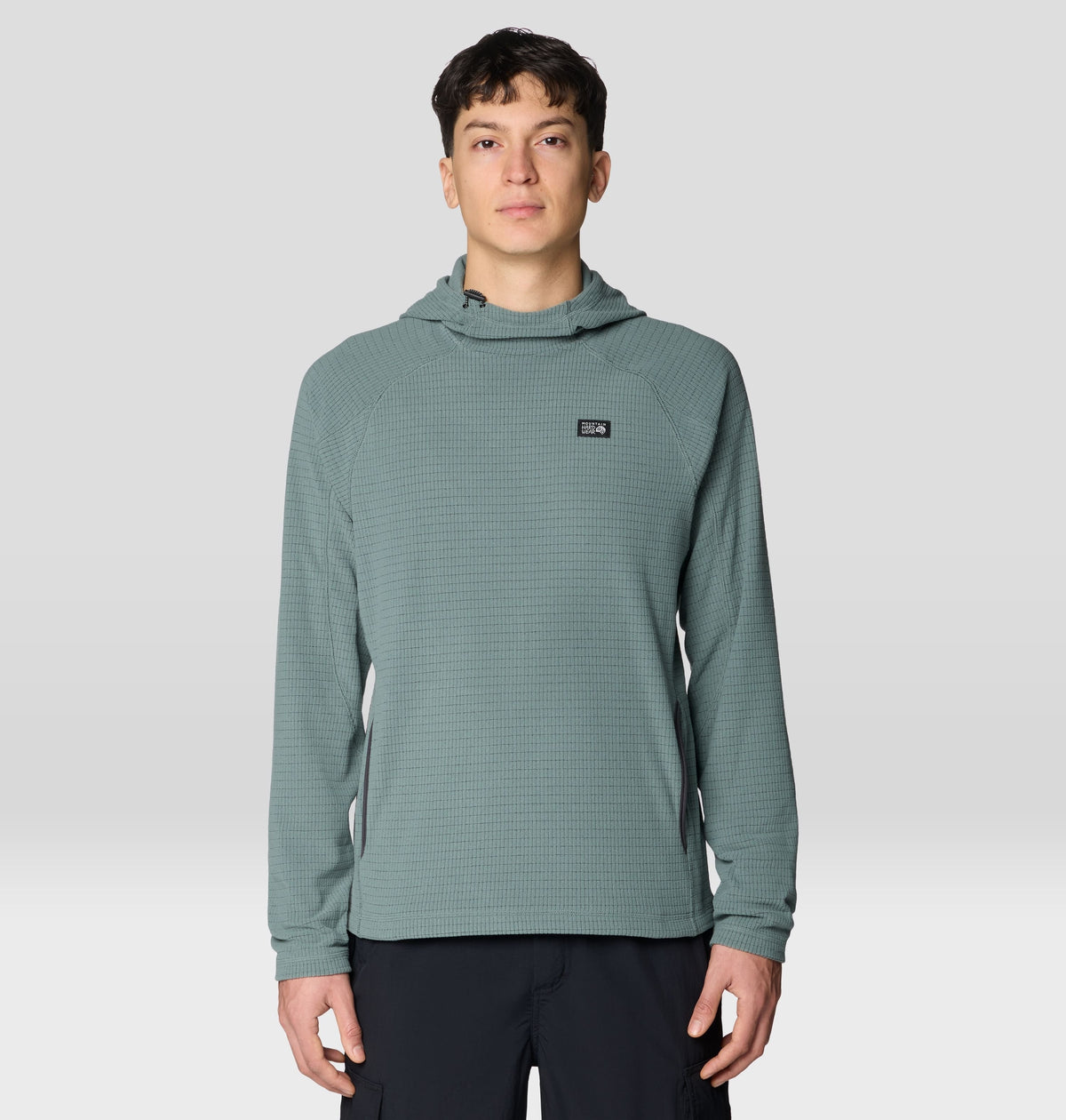 Men's Summit Grid™ Hoody in Thunderhead Grey, product view 1