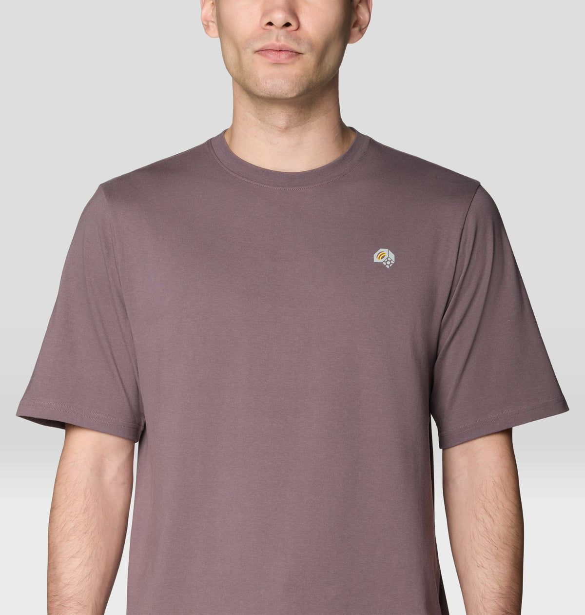 Men's MHW™ Nut Logo Short Sleeve in Purple Sage, product view 4