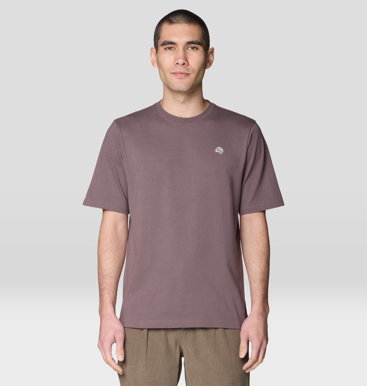 Men's MHW™ Nut Logo Short Sleeve in Purple Sage, product view 1