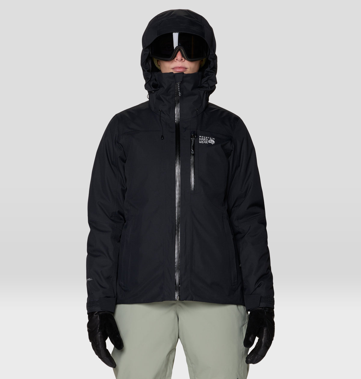 Women's Firefall™ Trifecta Jacket in Black, product view 4