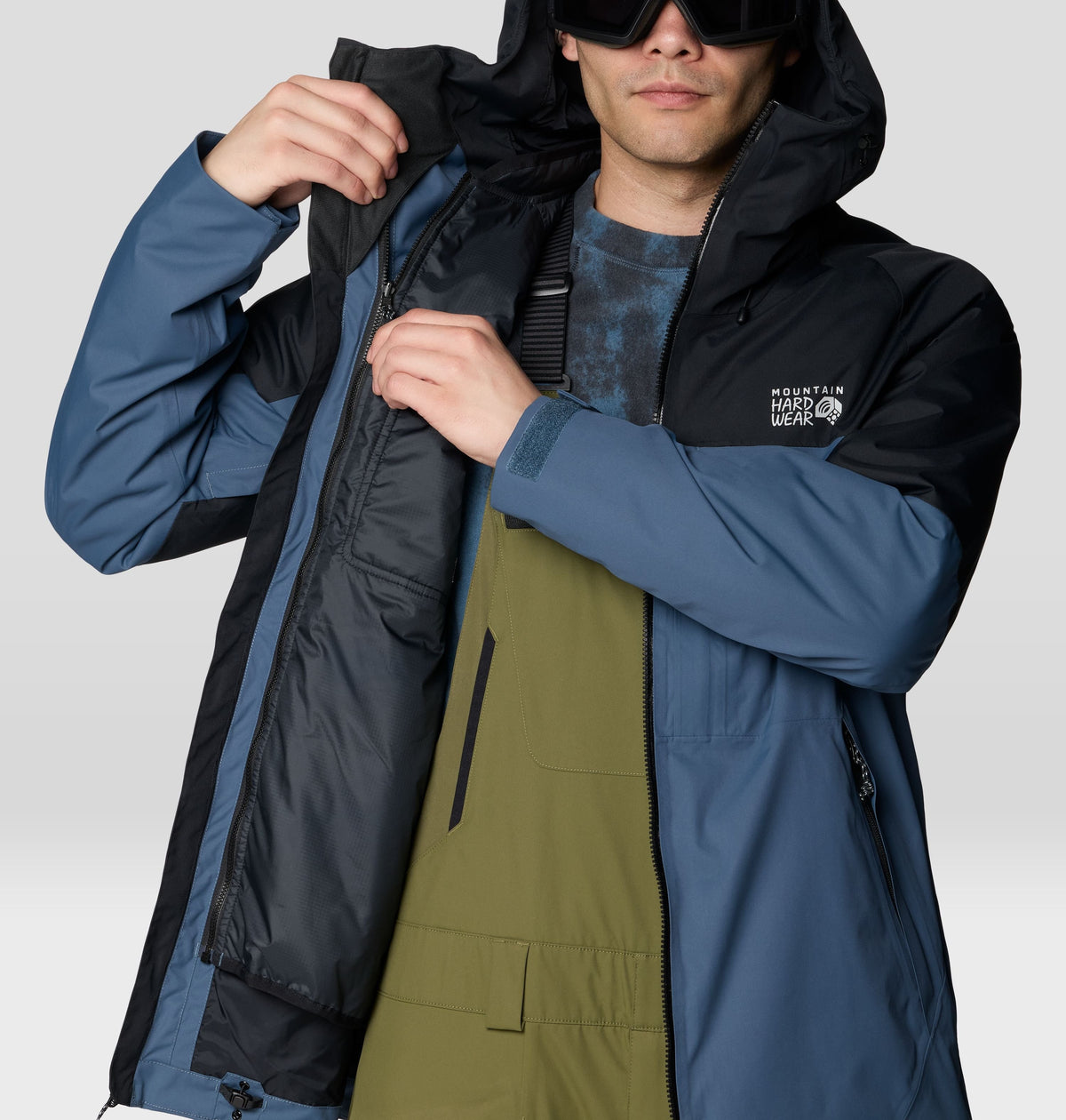 Men's Firefall™ Trifecta Jacket in Astral Blue, product view 7
