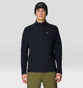 Men's Summit Grid™ Half Zip in Black, product view 1