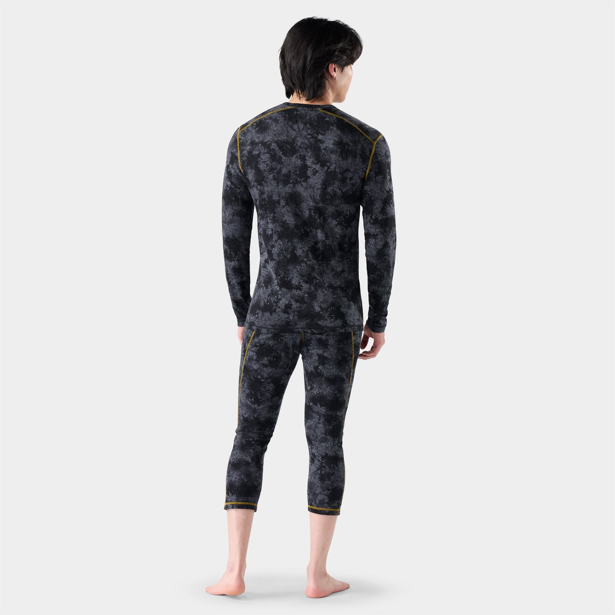Smartwool SW016349, Black Tie Dye-Honey Gold, product view 2