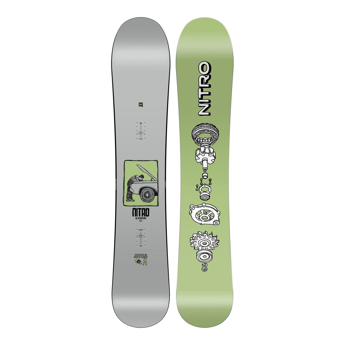Nitro, Alternator, snowboards, product view 1