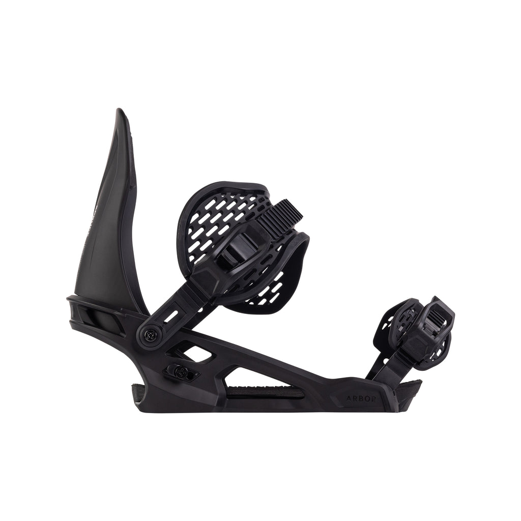 Arbor Spruce Snowboard Bindings - Black/Black 2027, product view 3