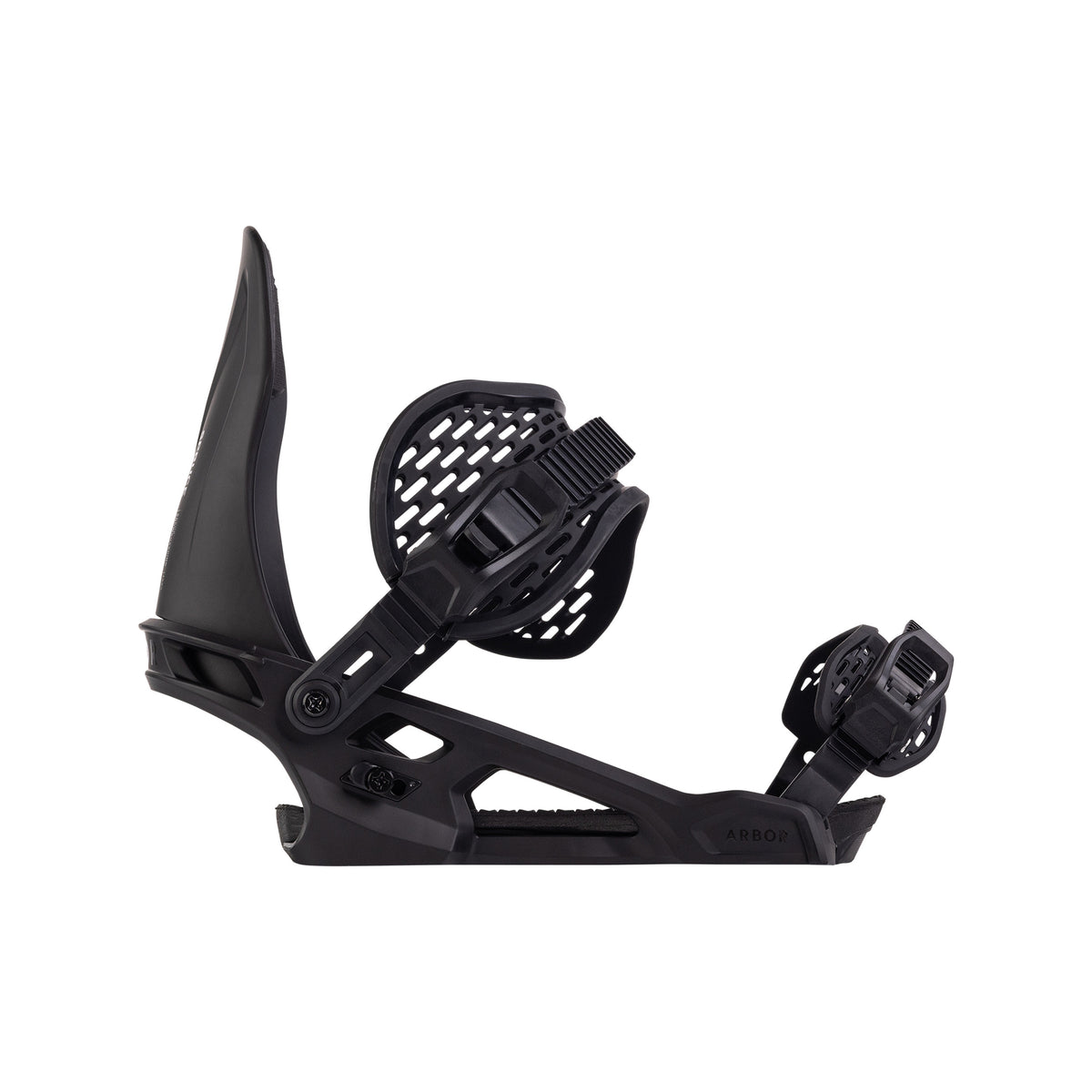 Arbor Spruce Snowboard Bindings - Black/Black 2027, product view 3