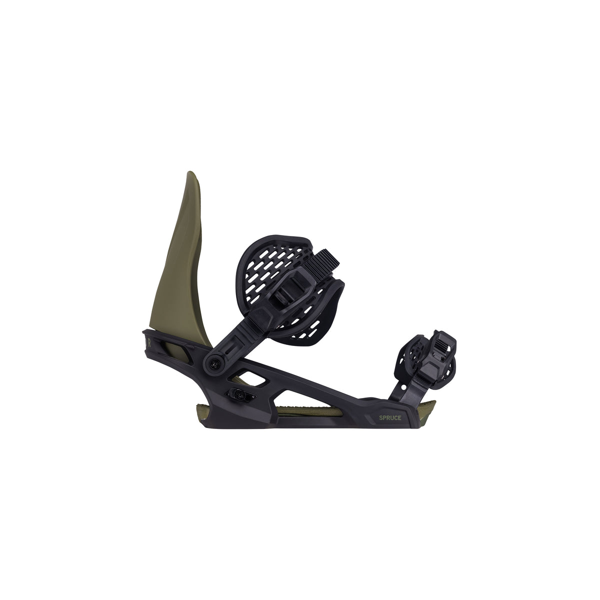 Arbor Spruce Snowboard Bindings - Military/Black 2027, product view 3