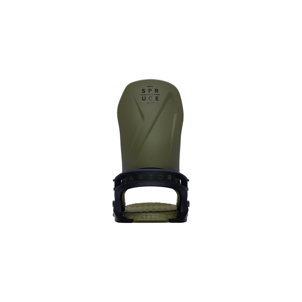 Arbor Spruce Snowboard Bindings - Military/Black 2027, product view 4