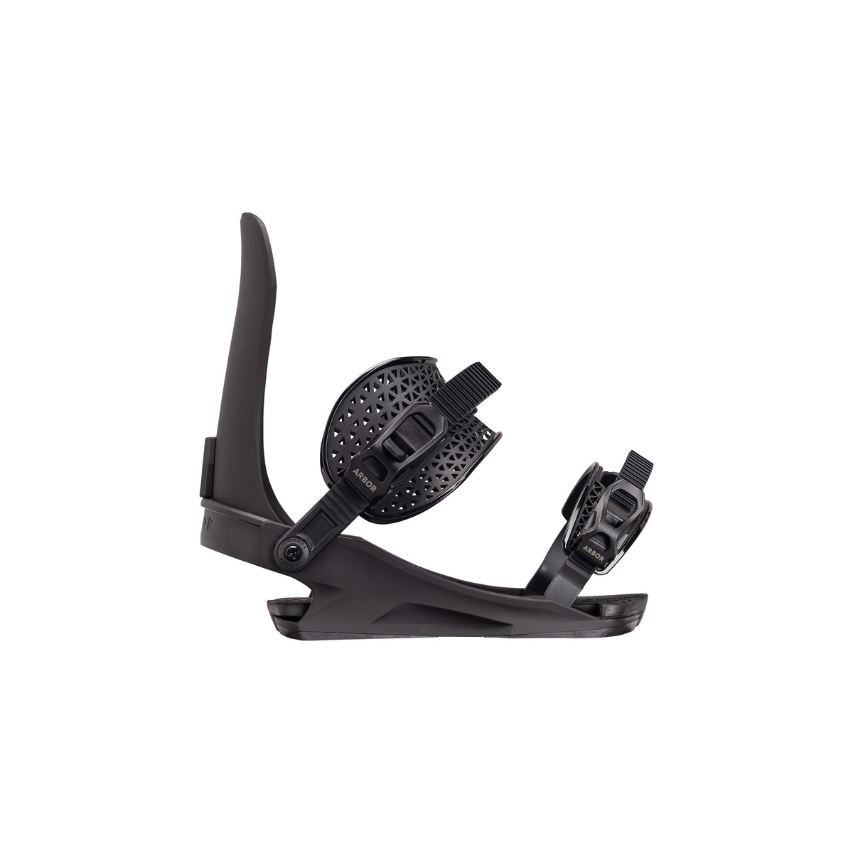 Arbor Utility Snowboard Bindings - Black/Black 2027, product view 3
