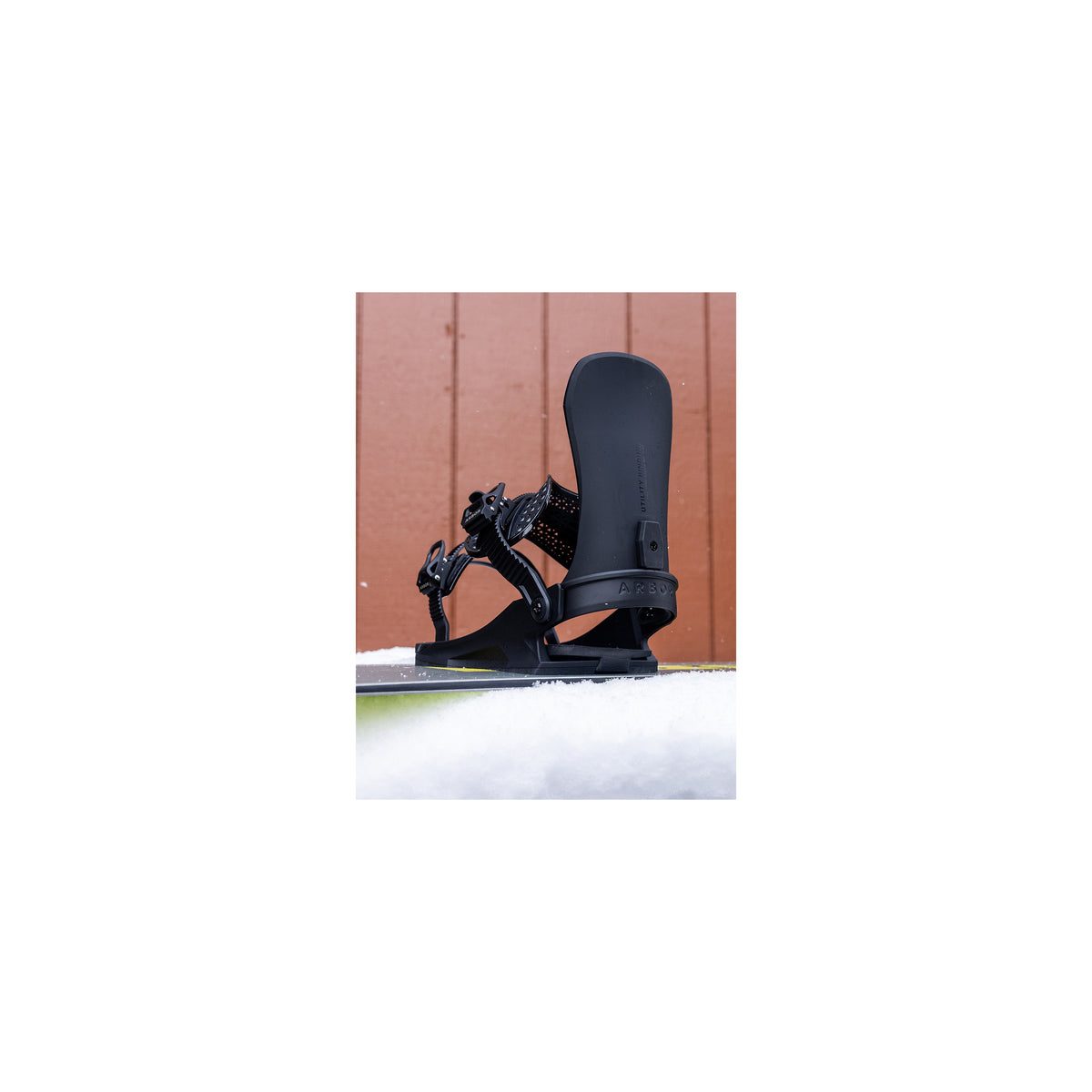 Arbor Utility Snowboard Bindings - Black/Black 2027, product view 8