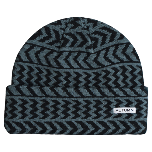 Autumn chevron in slate, front view