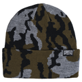 Autumn old growth camo in cement, front view
