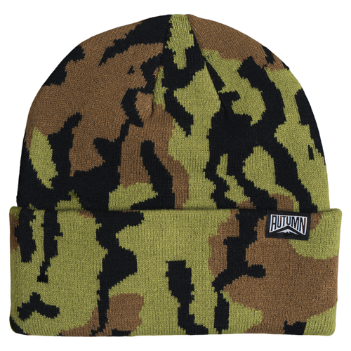 Autumn old growth camo in dark sand, front view