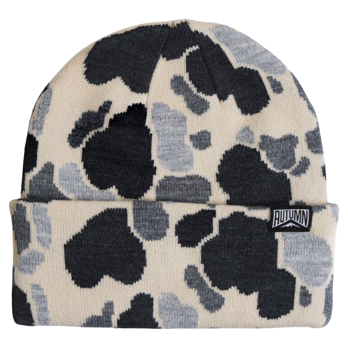 Autumn duck camo in shell, front view
