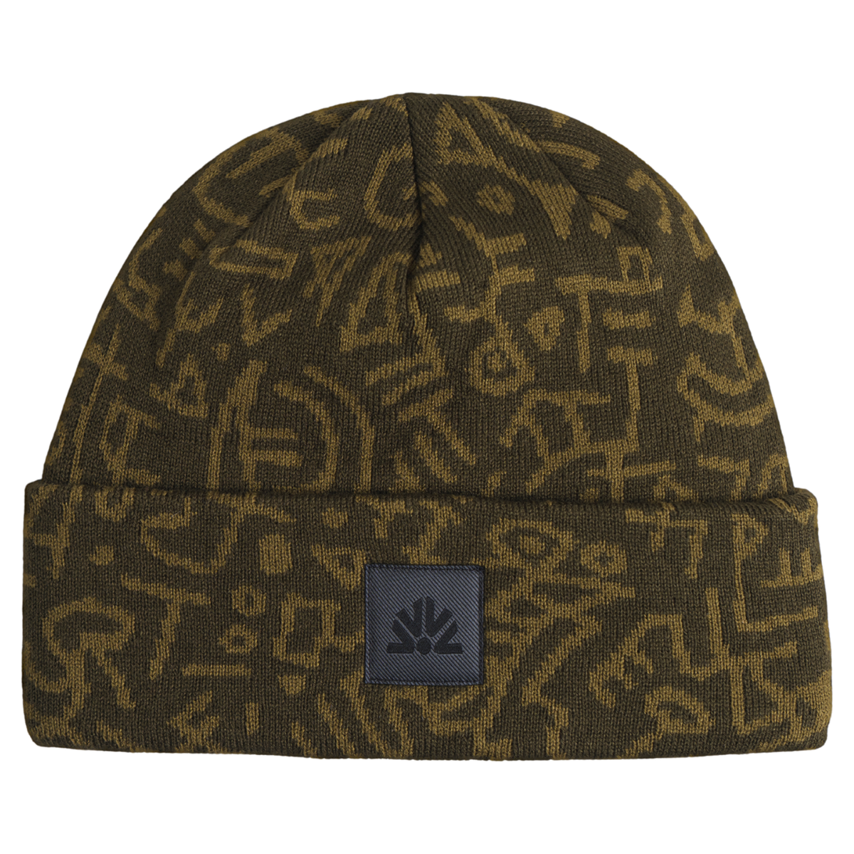 Autumn soul camo in army, front view