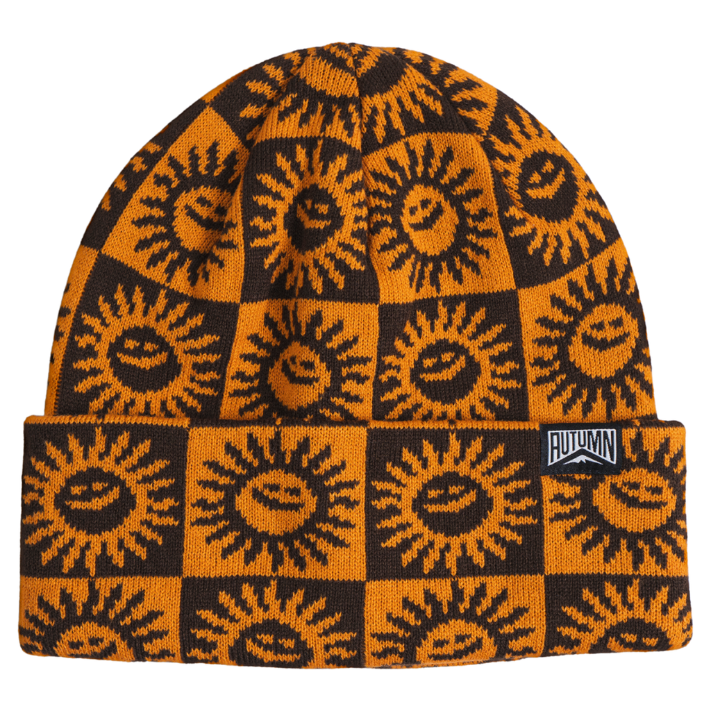 Autumn newday in brown, front view