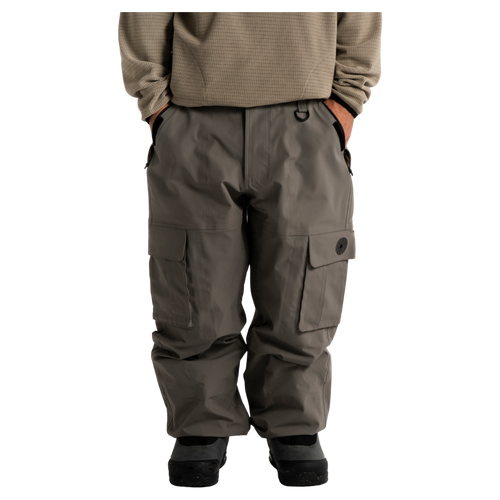 Autumn Reserve 3L Snowboard Pants 2026/27 in grey, front view