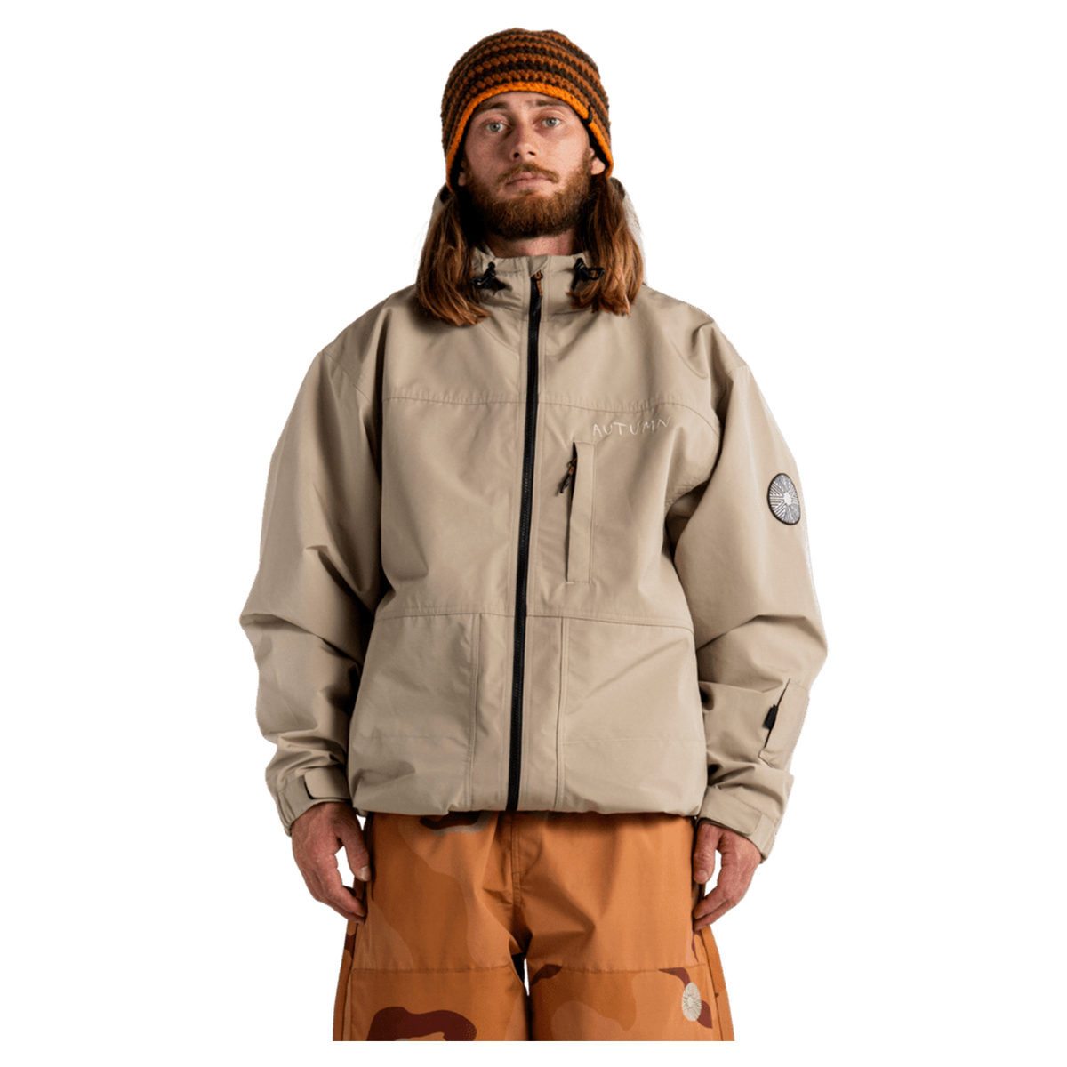 Autumn field jacket in stone, additional view
