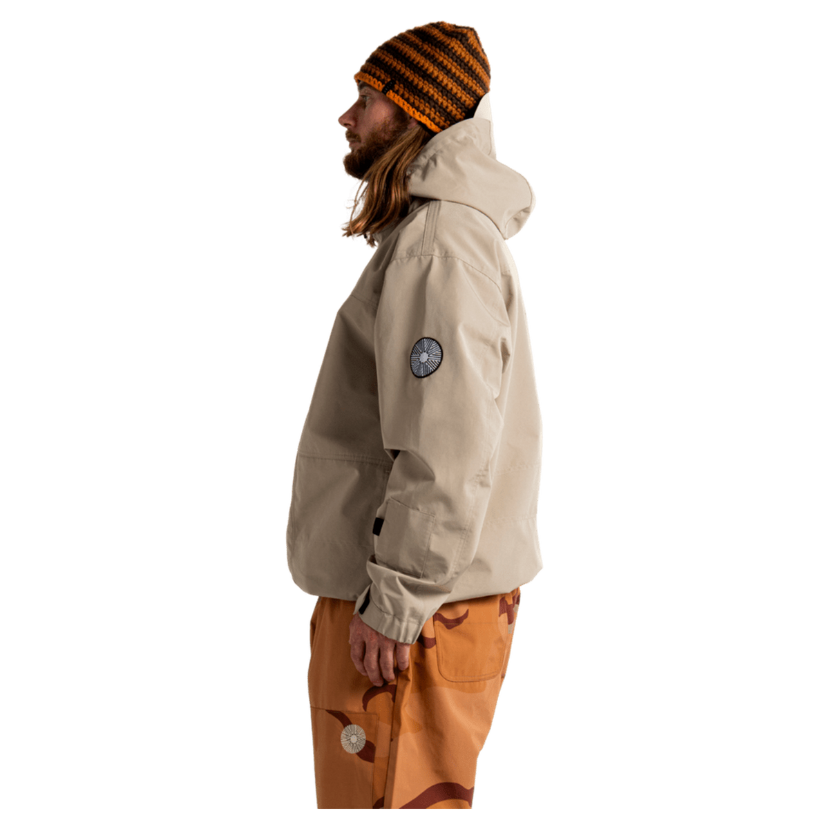 Autumn field jacket in stone, additional view