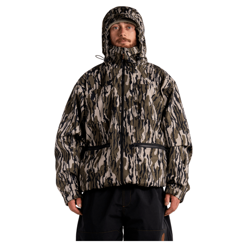 Autumn yard jacket in old growth camo, additional view