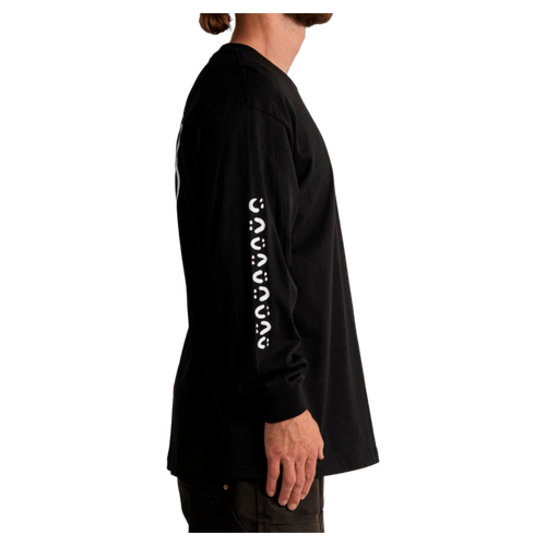 Autumn grif quiver ls tee in black, additional view