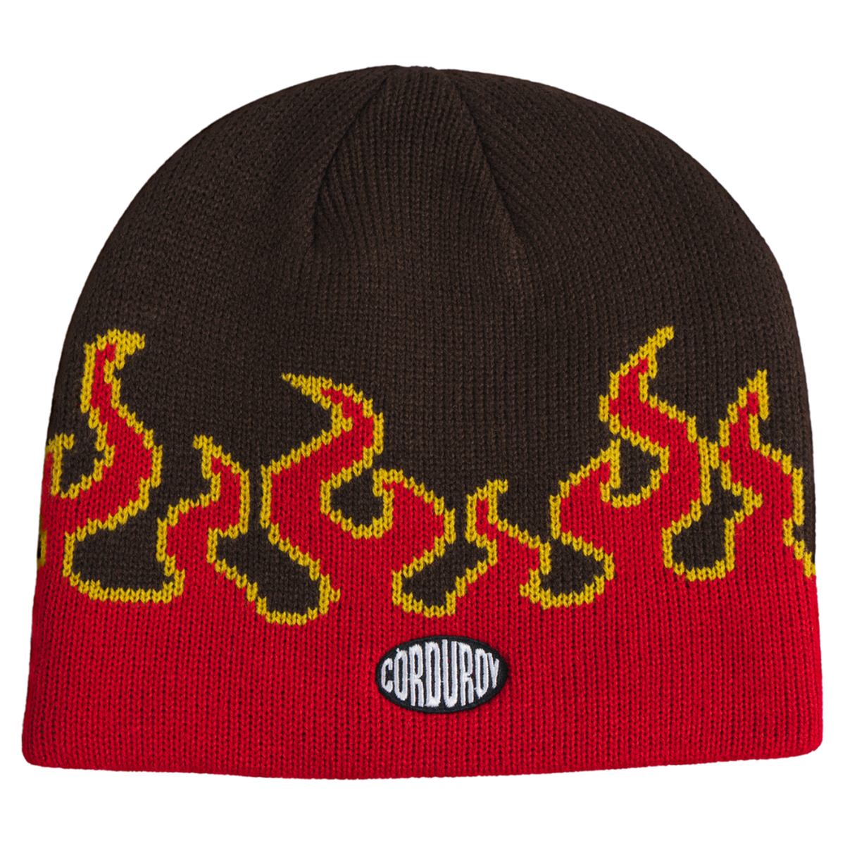 Autumn ll burn skully in chocolate, front view