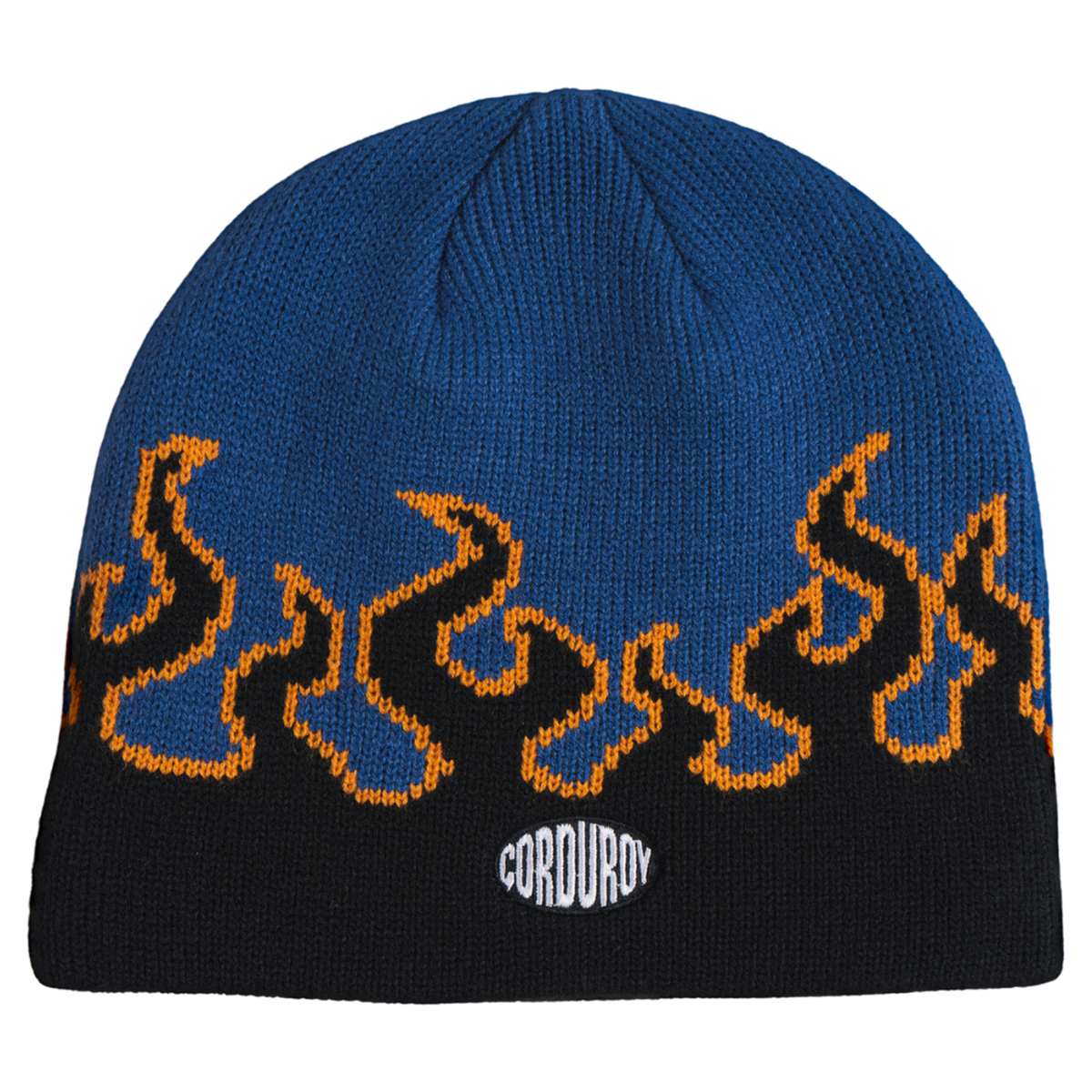 Autumn ll burn skully in very blue, front view