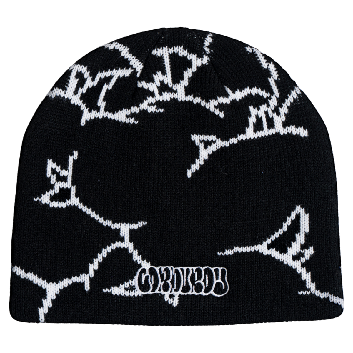 Autumn the nug by pat fava in black, front view