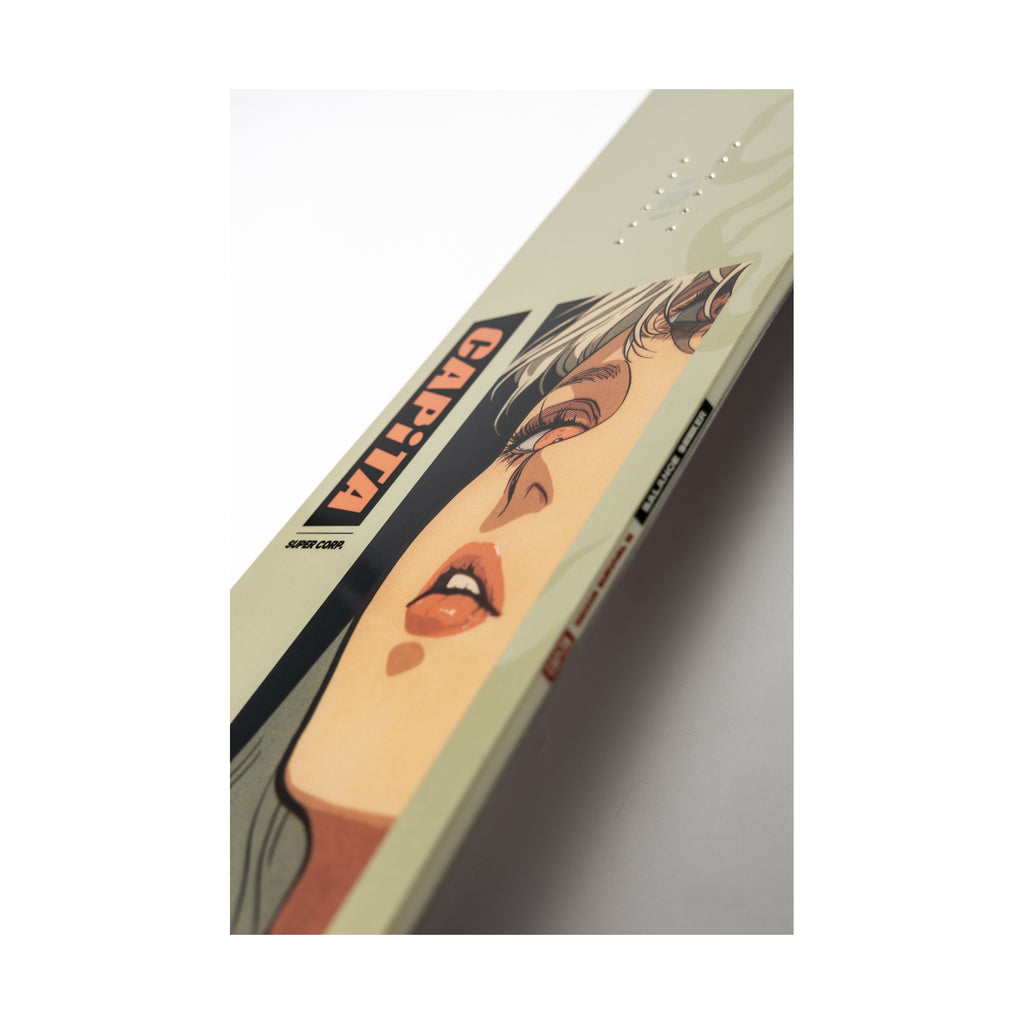 CAPiTA Indoor Survival 2027 topsheet graphics and mounting inserts