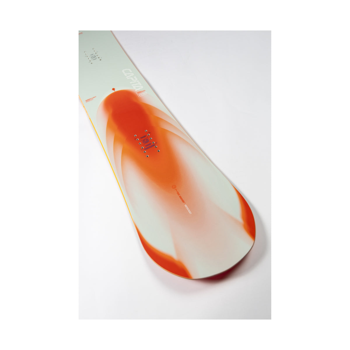 CAPiTA Mercury 2027 topsheet nose and sidewall detail