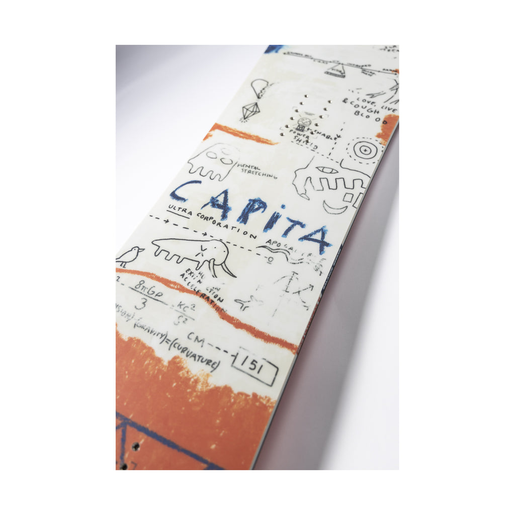 CAPiTA Ultrafear 2027 topsheet graphics and mounting inserts