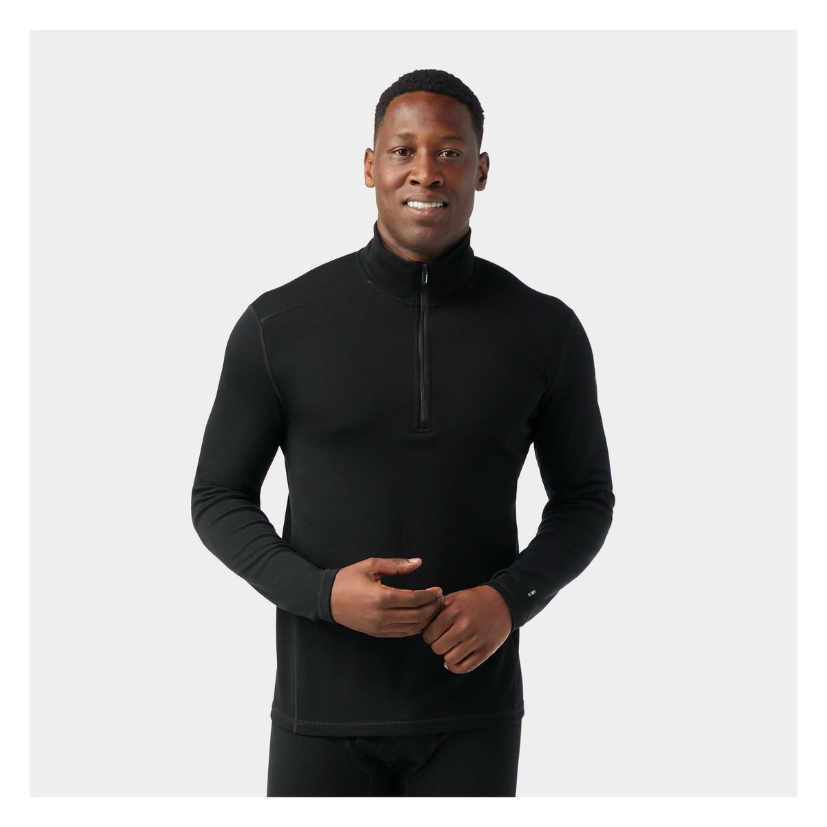 Smartwool, Classic Thermal Merino Base Layer 1/4 Zip, base layers, product view 1