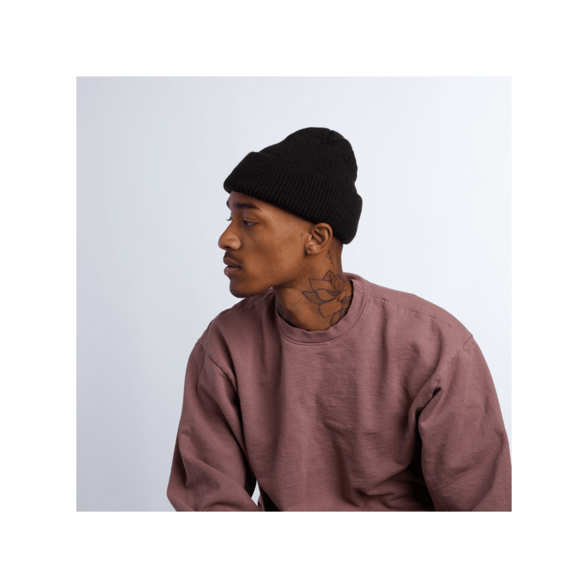 Coal Frena Thick Knit Cuff Beanie BLK Alternate 3