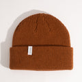 Coal Frena Thick Knit Cuff Beanie in Brown