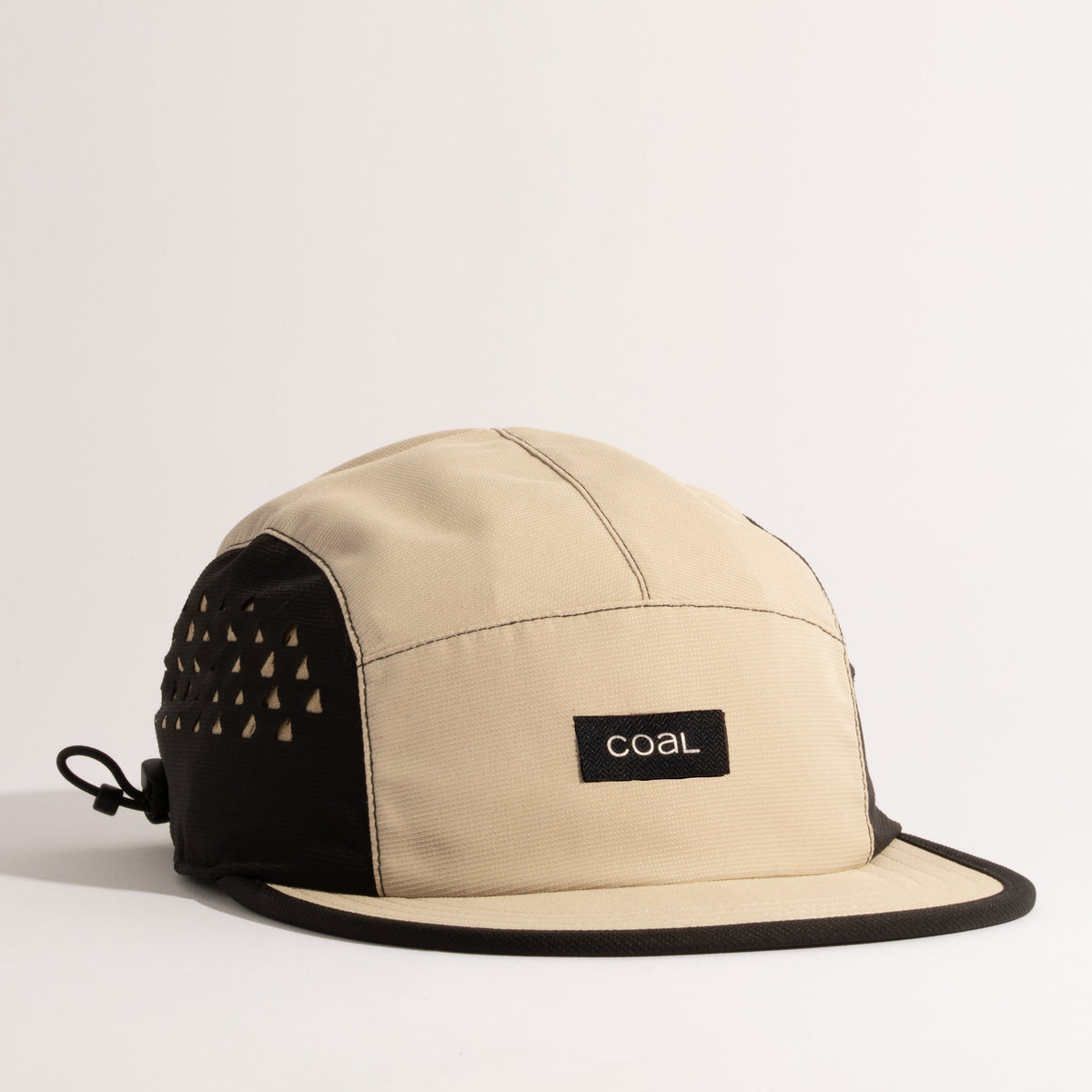 Coal The Provo UPF Tech 5-Panel Cap in Bone/Black