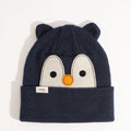 Coal The Wildlings Kids Knit Beanie in Penguin